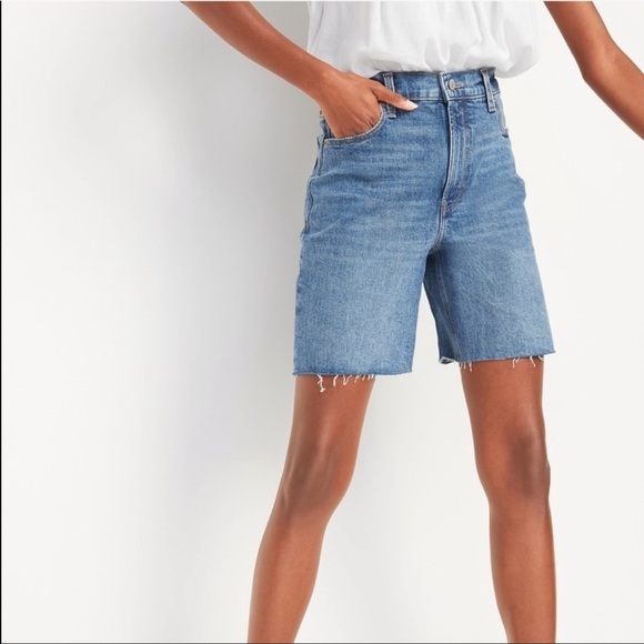 Hi Cutoff Jean Shorts 